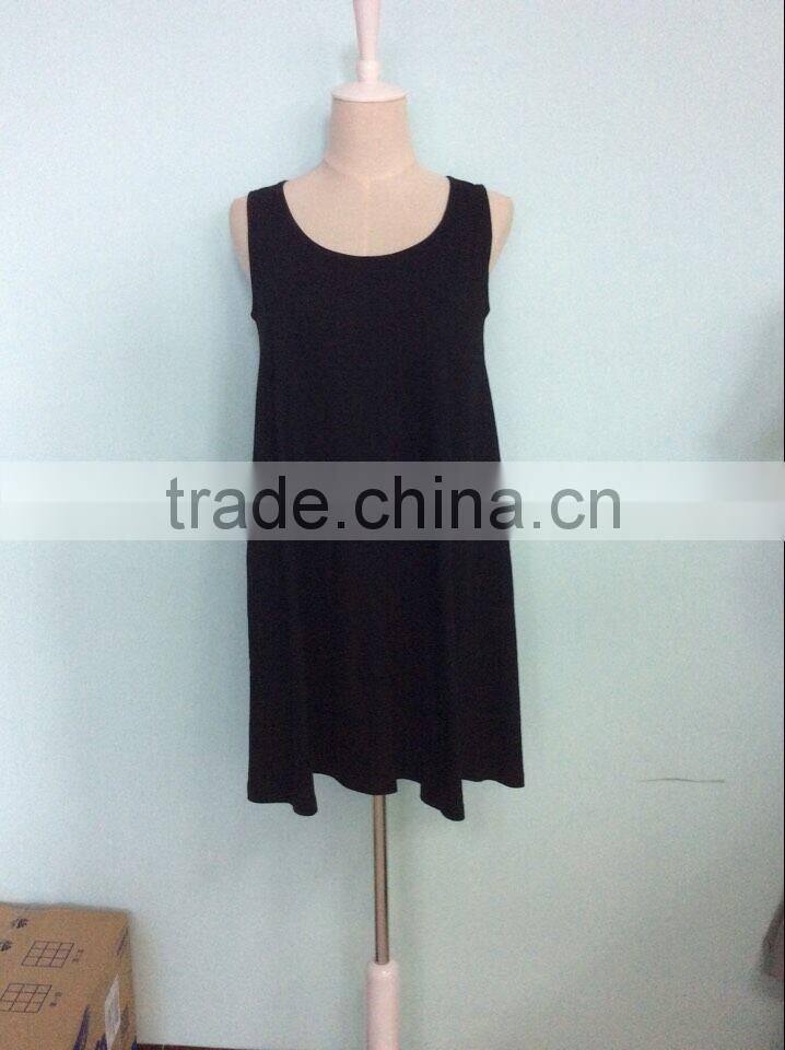 2016 hot sale black ladies skirt for summer made in China wholesale