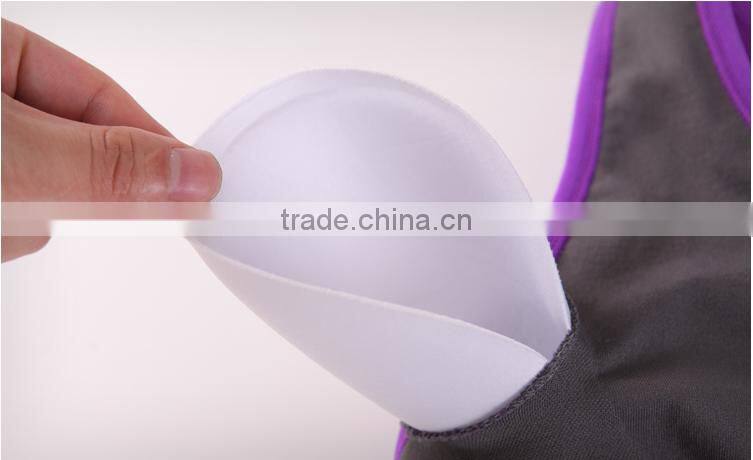 2015 Oeko Comfortable Quick Dry Breathable for women fitness wear Lady's Sports Bra