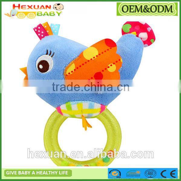 New High Quality Baby Wrist Rattle Toy Plush Hand Bell Ring For Infant