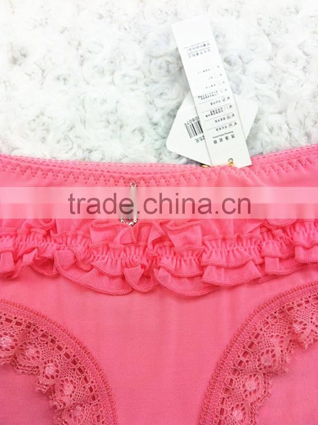 OEM service supply latest panty designs women sexy panties fashion show with splendid decoration