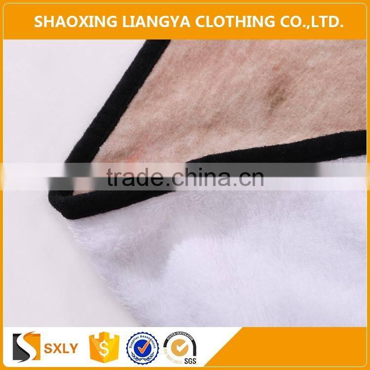 digital printing fleece blanket, portable outdoor blanket mini waterproof