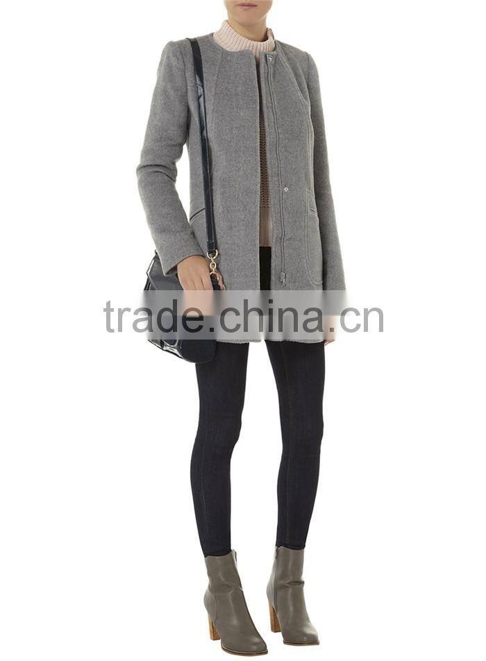 fashionable warm worsted the latest coat styles for women
