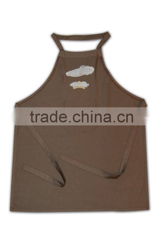 Wholesale Promotional Factory Price customized Polyester Mixed cheap custom embroidered aprons