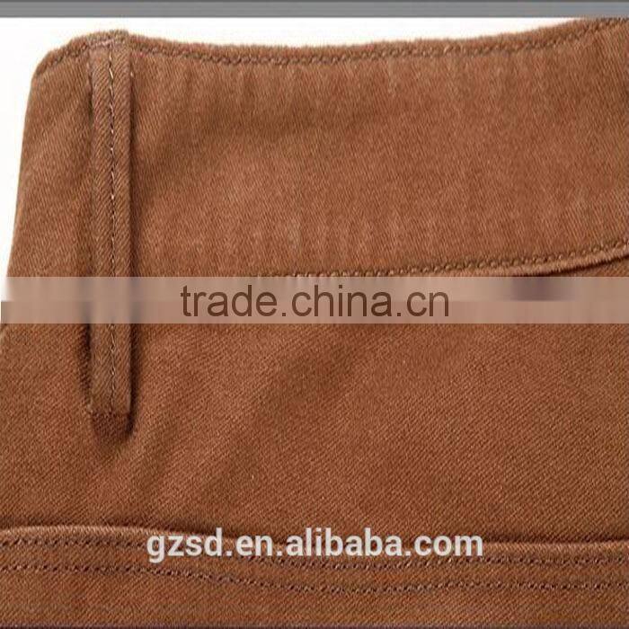 2015 Top Quality Trendy Dark Brown Fancy Dress Man Pants
