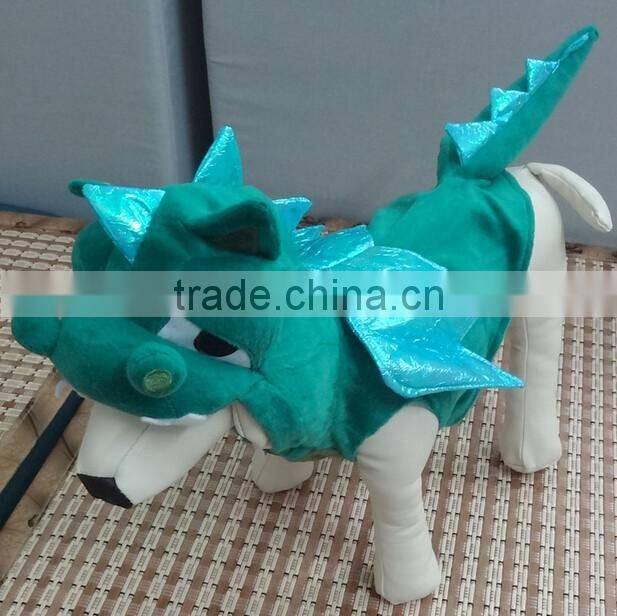Dog Clothes Puppy Dragon Plush Coat