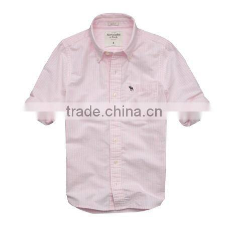 stripe oxford button down collar embroidered oxford shirts for boys