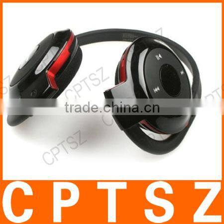 BH-503 Bluetooth Stereo Handsfree Headset - Black + Red