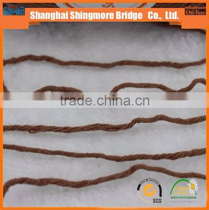 Online shopping knitting yarns china factory best price wholesale 60% cotton 40%acrylic blended yarn 1/1.5Nm combed cotton yarn