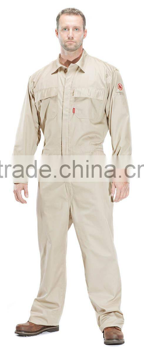 100% Cotton Antistatic Fireproof Safety Uniform / High quality FR Safety uniform