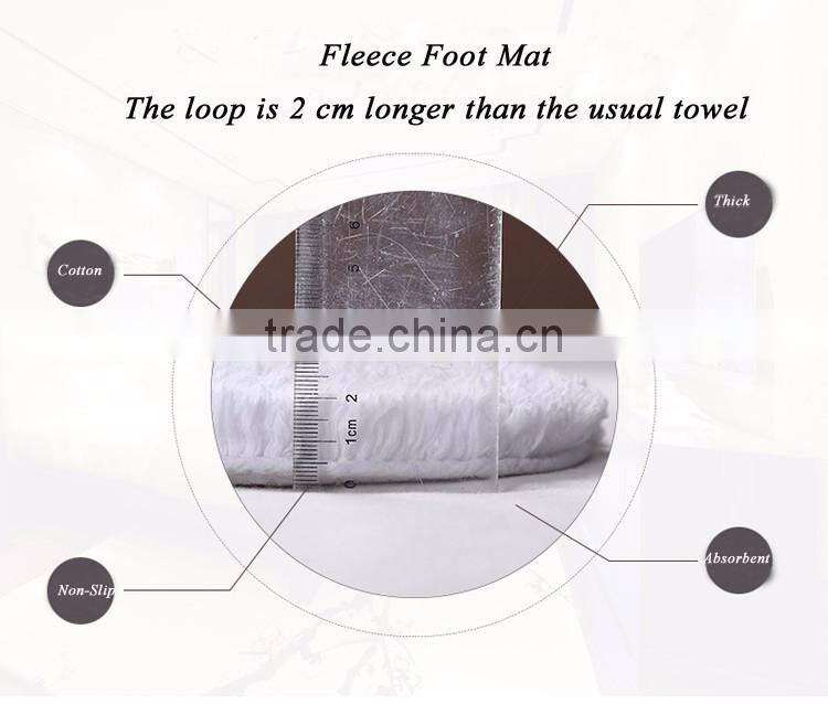 cotton custom size bath mat super absorbent