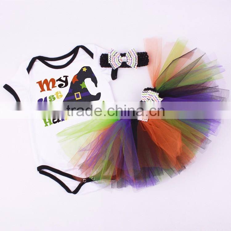 2017 Trending Halloween Clothes For Kids Romper And Tutu Outfit M7041903