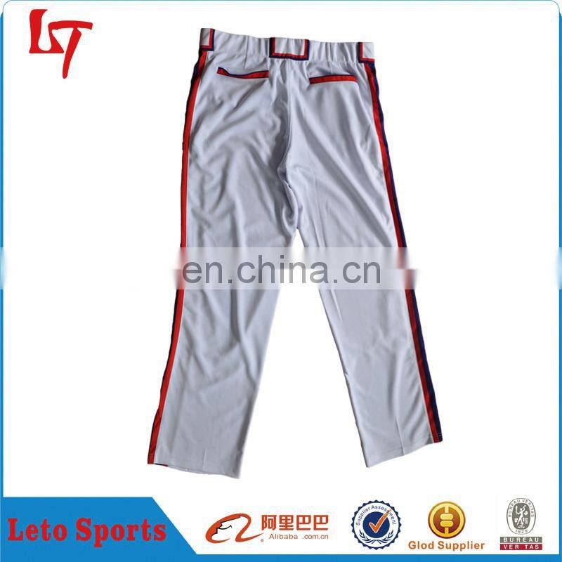 Manufacture new stylish baseball /Softball pants with your design softball uniform for sportswear