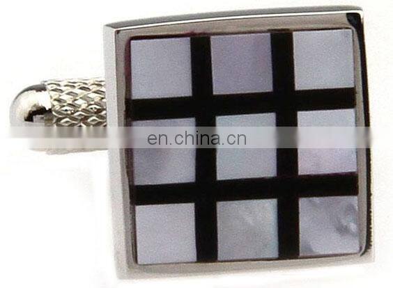 2014 Fashion abalone jewelry making cufflinks men's jewelry high quality