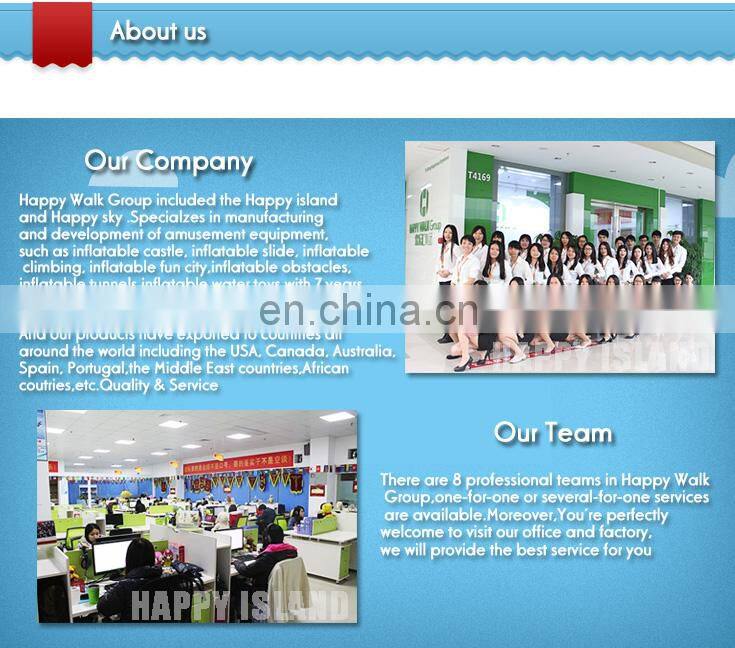 HI high quality inflatable ground ballon with logo for advertising