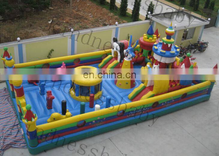 happy inflatable toys imported kids inflatable amusement park from China manufactere