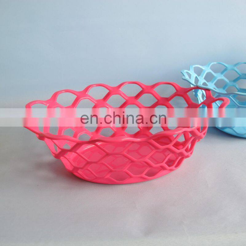 hot sale small oval plastic fruit basket