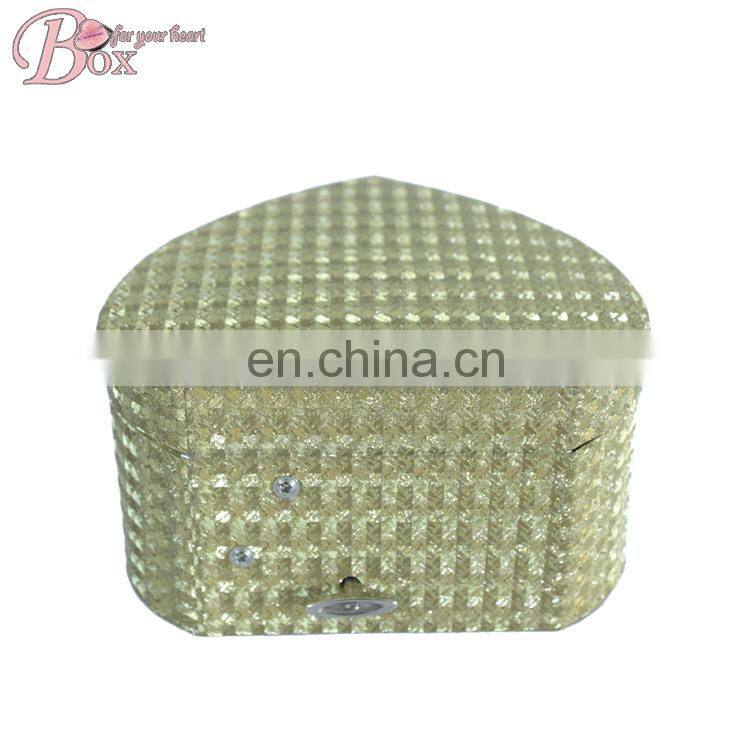 Heart Shape Jewelry Music Boxes with Ballerina for Girlfriend