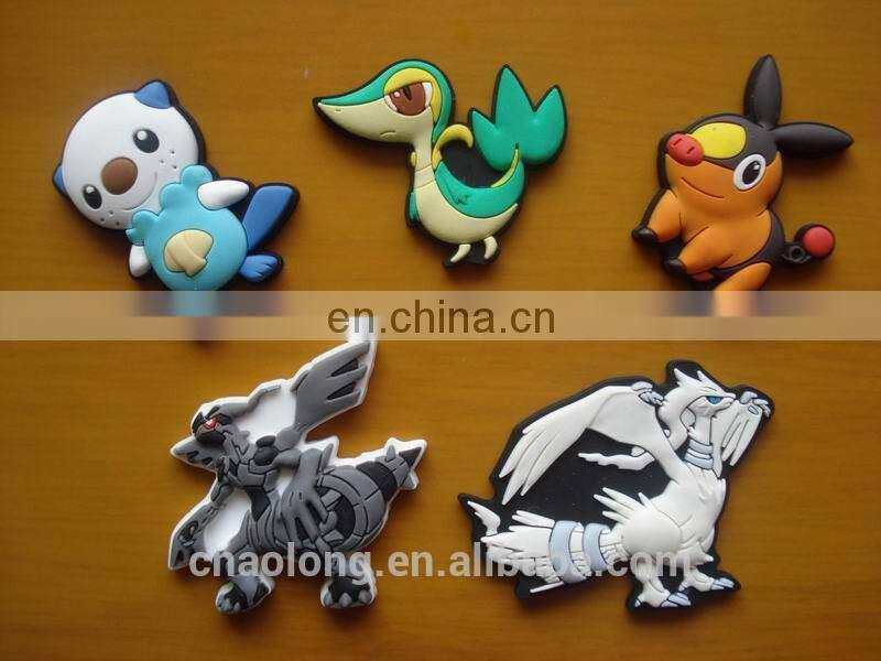 Wenzhen personalized custom embossed logo soft pvc magnetic fridge magent for advertising souvenir