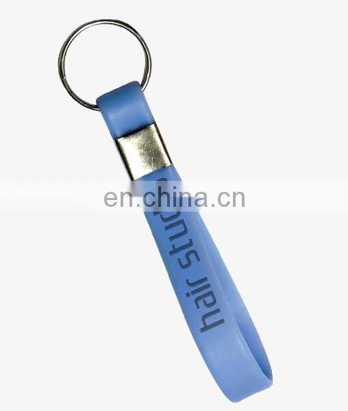 the Cheapest custom silicone Wristband key chains