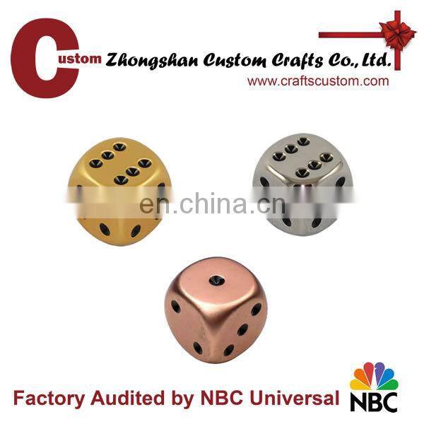Popular 12 sides metal custom educational dice
