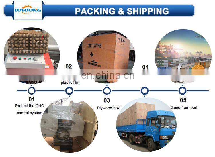 Low priced small turning cnc lathe machine for metal model ck6132