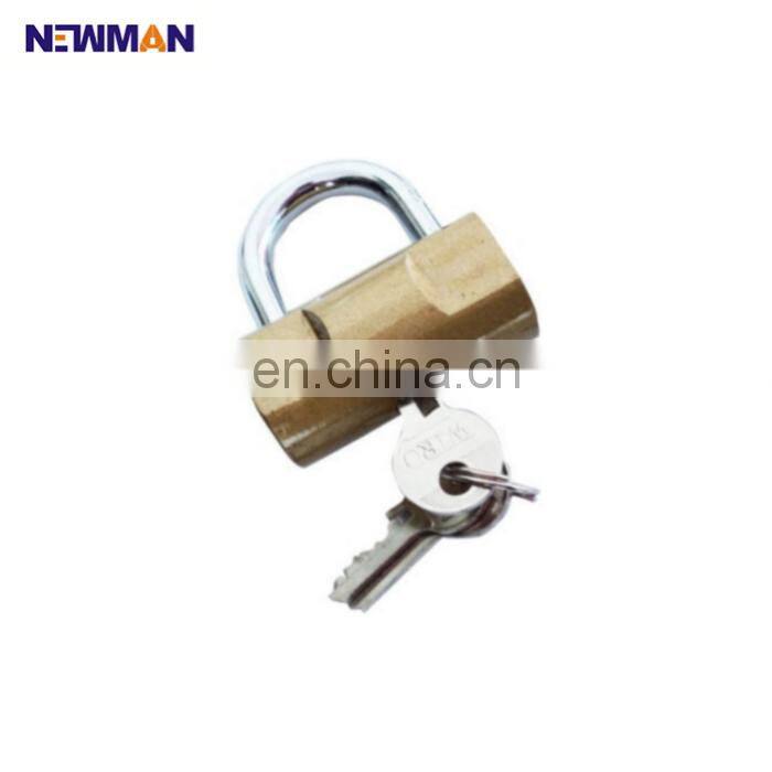 Market Oriented Supplier Steel Round Padlock Round Key Lock