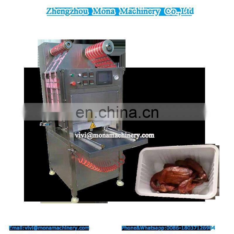 map Compartment Tray Vacuum Gas Flushing Sealing Machine
