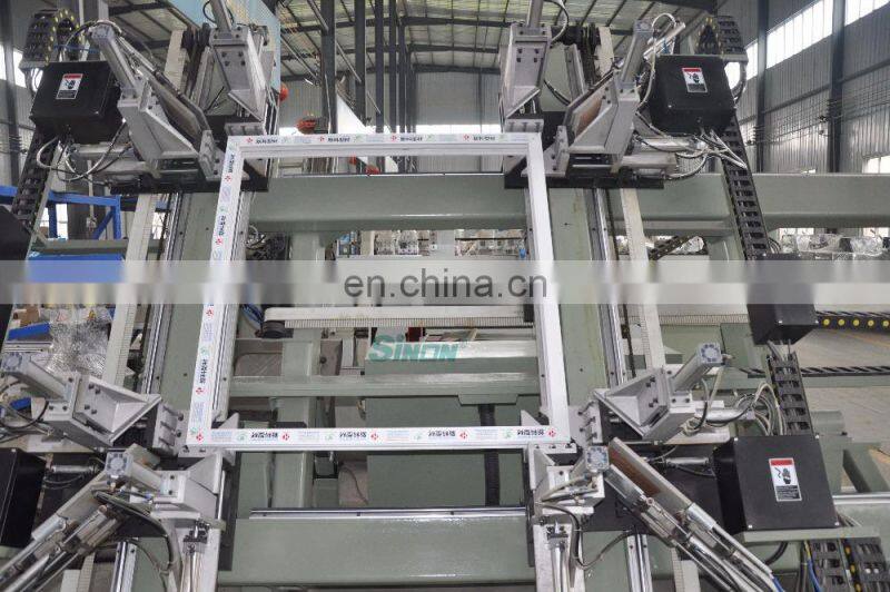PVC window door making vinyl window welding machine