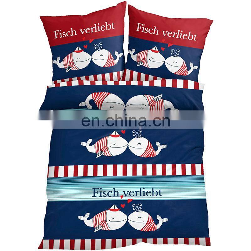 i@home European style bedding sets modern cotton printed bedding set for kids wholesale bedding