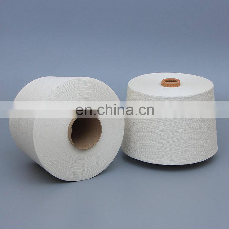 Dyed Custom high quality ring spun 21s-32s black white color combed 100% cotton yarn for socks on sale