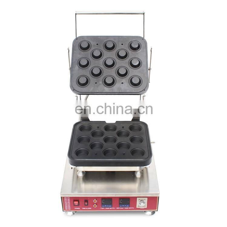 Automatic waffle cone machine and tart maker and tartlets making machine