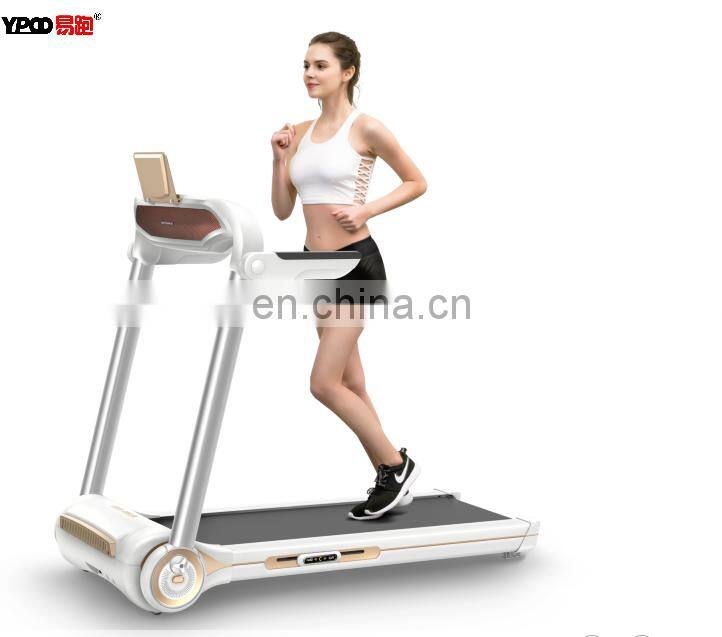 YPOO new design folding Gym Fitness Slim easy installment mini Treadmill for home use