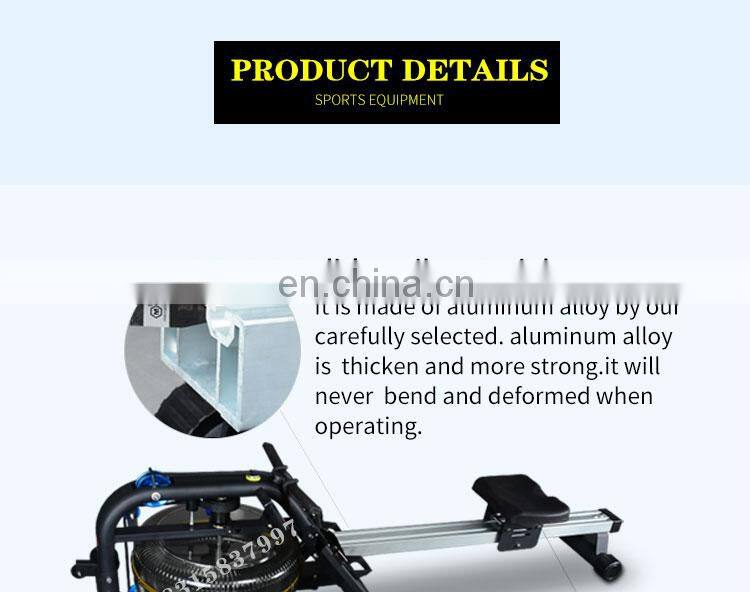 Commercial gym equipment water rower machine