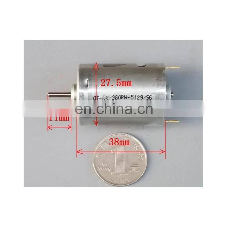 380 high-speed motor 11.1V DC RS-380PH-5129 30000 rpm dc motor