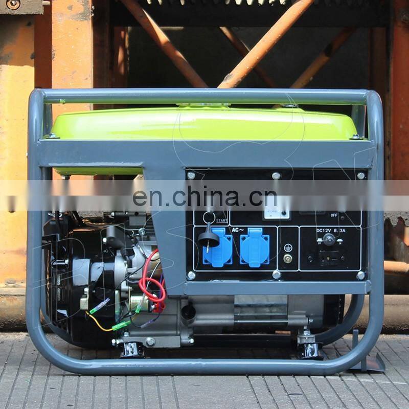 BISON CHINA TaiZhou Air Cooled Engine Key Start 2.5 Kva Kw Petrol Generator 2.5kw electric generator