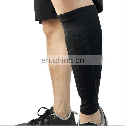 Sports leg protector Soccer Shin Guard Covers Breathable Calf Compression Sleeve