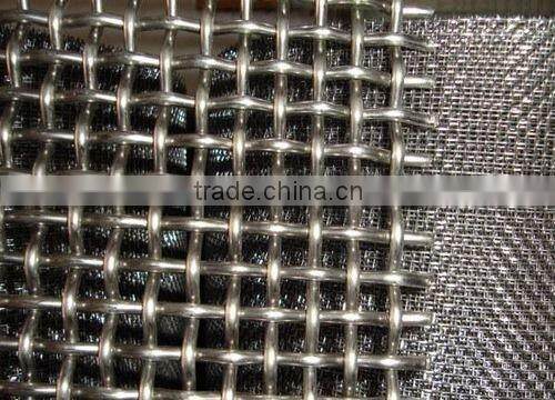 smooth flat weaving of double wire mesh