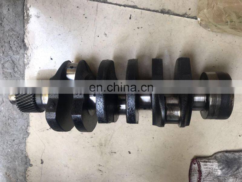 3LB1 used engine crankshaft excavator parts