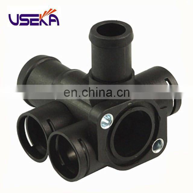 High Quality Engine Coolant OEM 037 121 132B 037 121 133B Water Outlet Flange Flange Thermostat Housing For VW CADDY AUDI