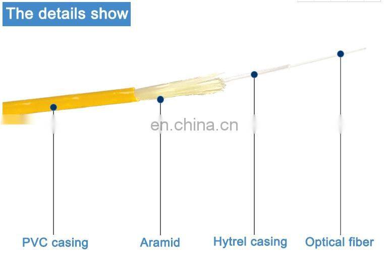 Fiber Optical 1m 1.5m 3m 5m 10m Lc Fc Fibra Optica Pigtail Sc Ap c Jumper Wire Cable 2mm 3mm Patch Cord