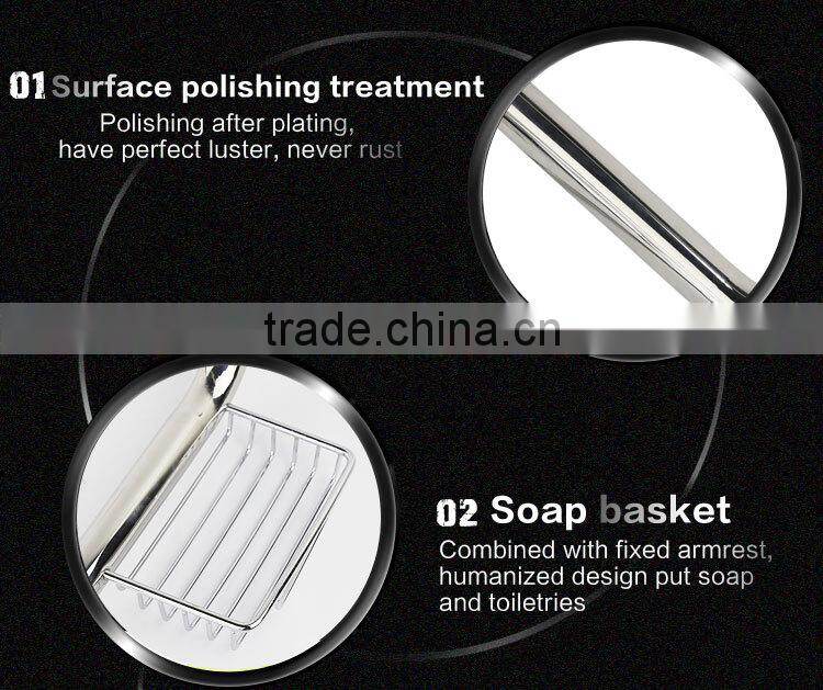 WESDA 2014 top quality bathroom accessory stainless steel bathroom grab bar