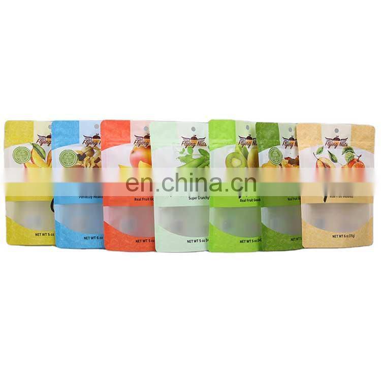 High Level Custom Printed Snack Aluminum Foil Dry Fruit Food Packaging Bag with Zipper