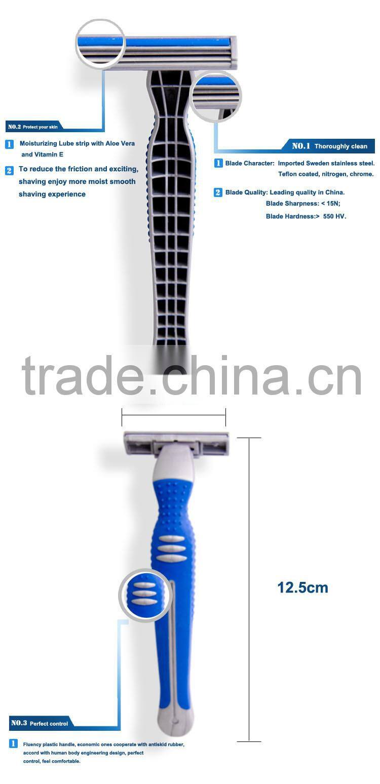 Safety razor Factory supply twin blade razor