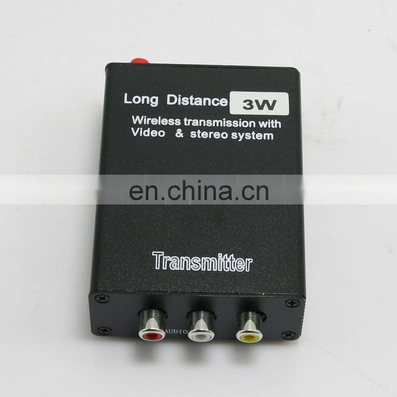 Wireless Long Distance TX RX 3W Wireless Video Transmitter Receiver Monitor