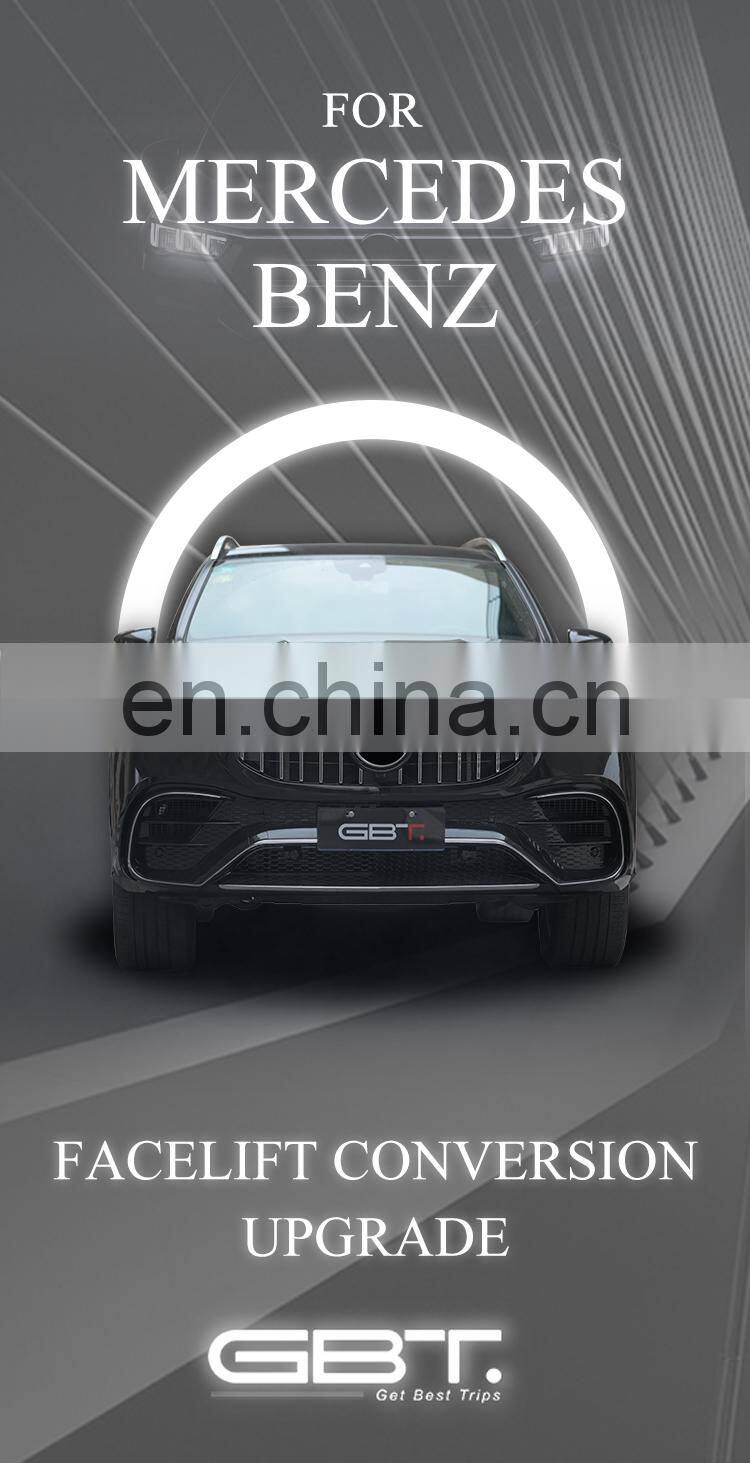 GBT Car bumpers for benz GLS 63 class automotive parts mercedes benz GLS class toppik kit X167