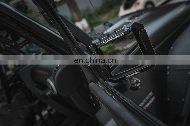 4*4 Rearview Mirror Rain Shield for Jeep Wrangler JK 07+/JL Accessories Car Mirror Cover