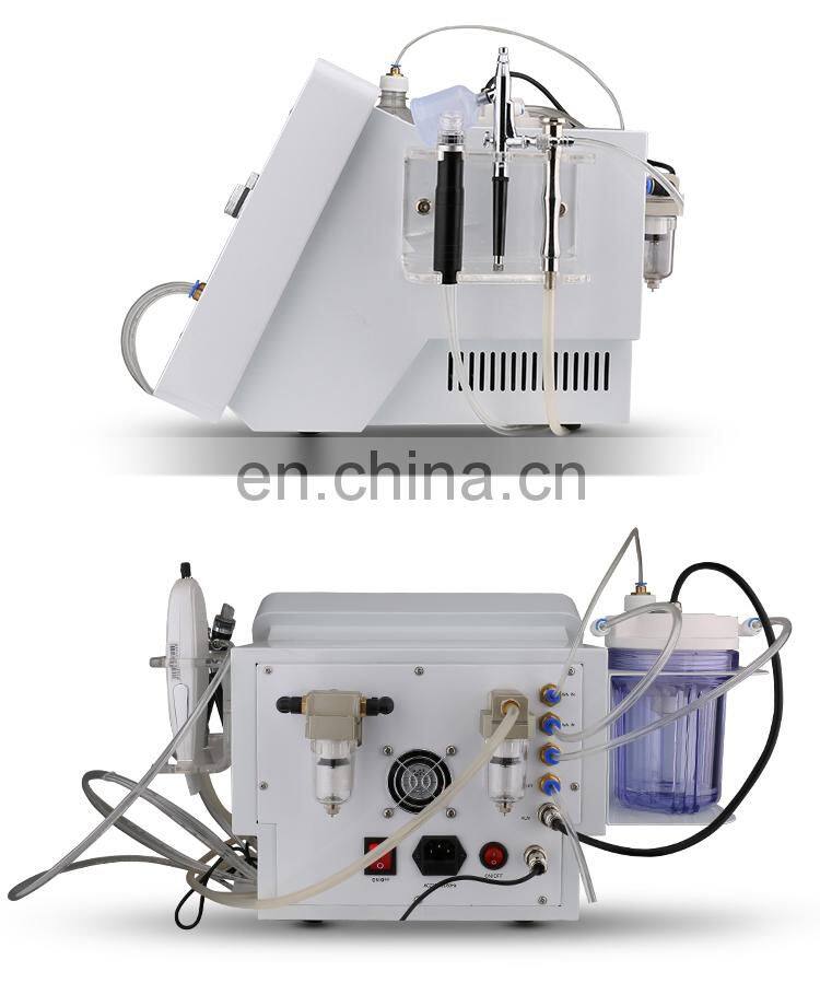 3 In1 Diamond Microdermabrasion Hydra Beauty Machine Facial Peeling Suction Oxygen Jet Skin Rejuvenation Dermabrasion Instrument