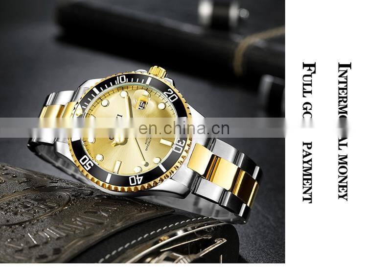 CHENXI 8805A Luxury mechanical stainless steel day date watch wristwatches men automatic waterproof