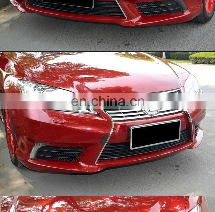 Runde ABS Material Modified New Style Front Body Kit For 2006-2012 Lexus ES240 250 300H 350 Front Bumper Headlight