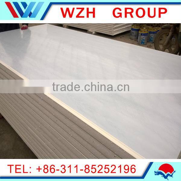 Polystyrene foam EPS panel with 20 microns high antirust coating steel surface